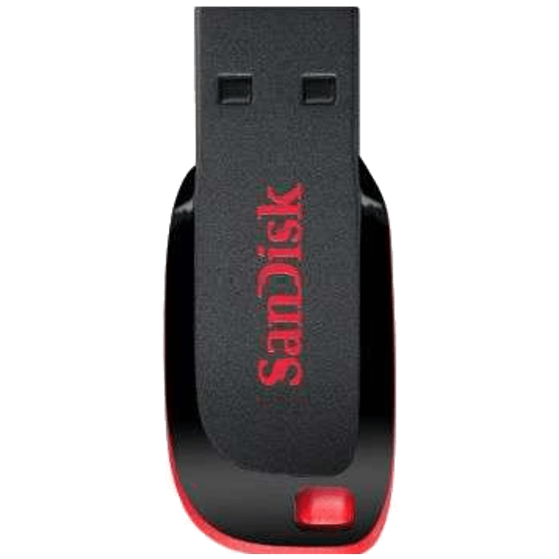 Buy Sandisk Cruzer Blade 32gb Usb 20 Flash Drive Black Online Croma 0218
